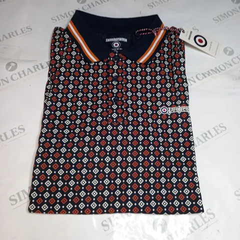 IAMBRELLA GEOMETRIC AOP POLO - 3XL