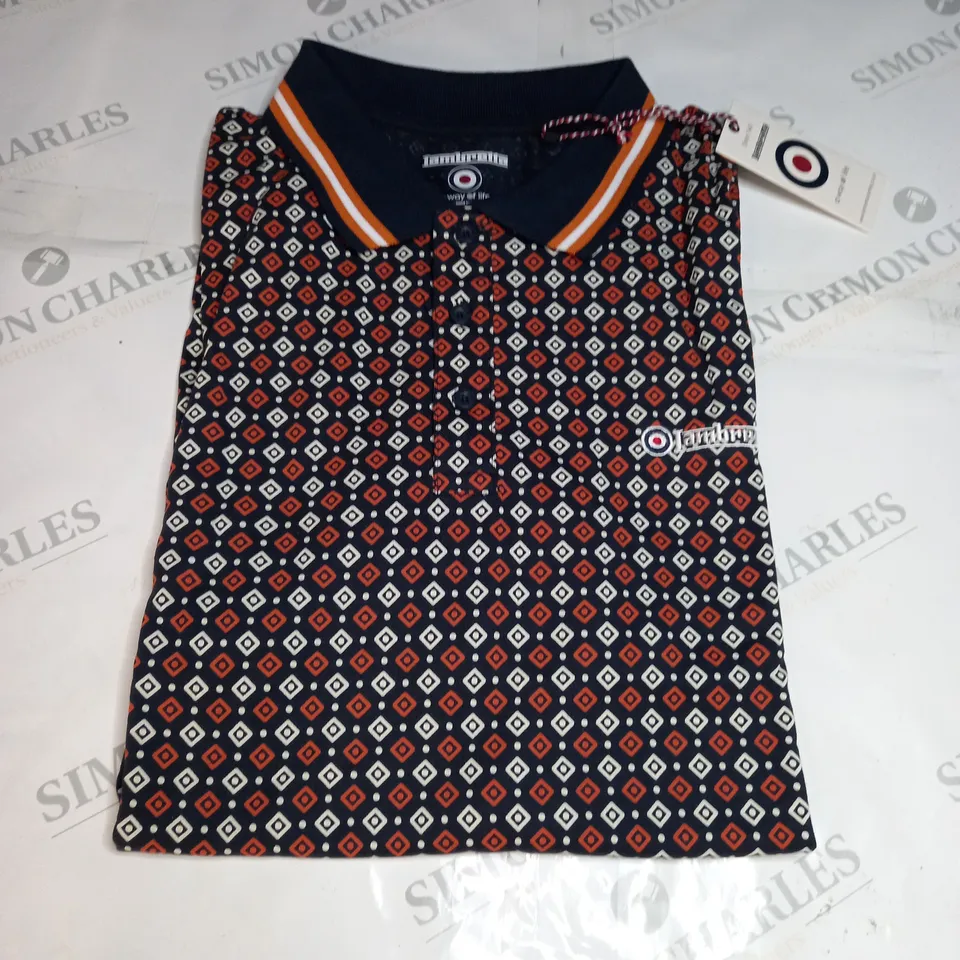IAMBRELLA GEOMETRIC AOP POLO - 3XL
