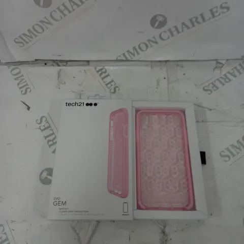 APPROXIMATELY 30 BOXED TECH 21 IPHONE X EVO GEM 3 LAYER DROP PROTECTION PHONE CASE