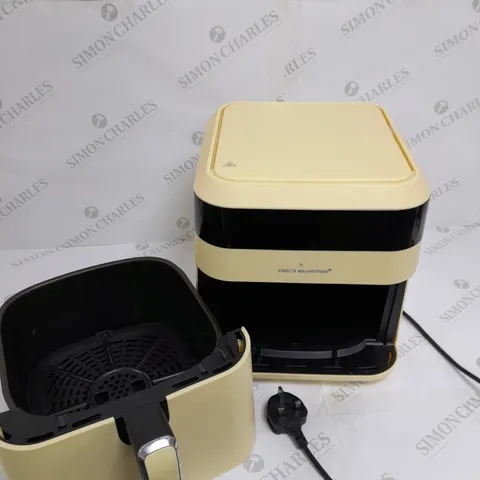 OUTLET COOK'S ESSENTIALS 5.8L AIR FRYER CREAM