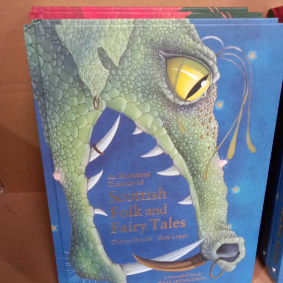 AN ILLUSTRATED TREASURY OF SCOTTISH MYTHICAL CREATURES & FOLK AND FAIRY TALES x2