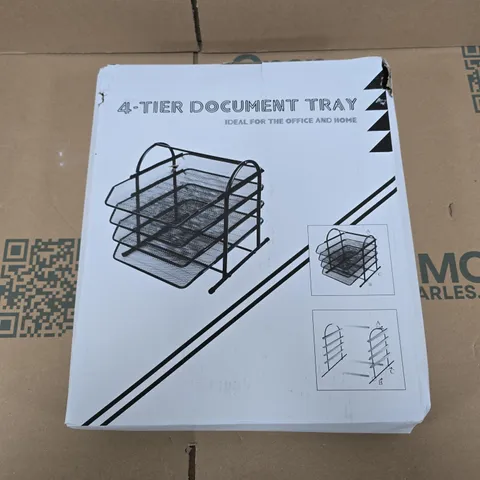 4-TIER DOCUMENT TRAY – OFFICE & HOME USE 