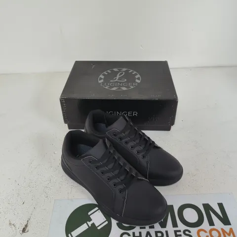 LUGINGER SNEAKERS – BLACK, EU 40 (UK 6) 