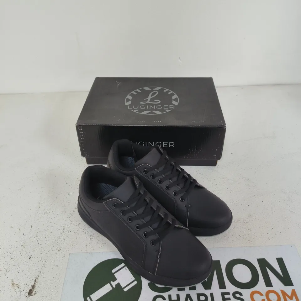 LUGINGER SNEAKERS – BLACK, EU 40 (UK 6) 