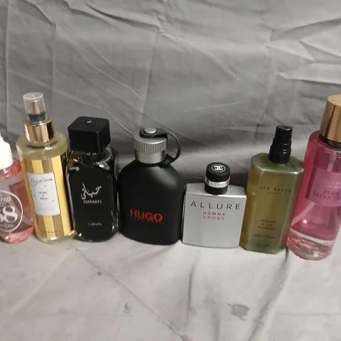 APPROXIMATELY 15 UNBOXED FRAGRANCES TO INCLUDE; HUGO BOSS, CHANEL, TED BAKER AND HAYAATI