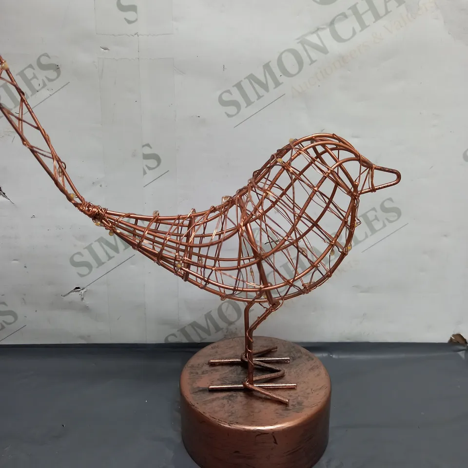 LUXFORM SET OF 2 BATTERY OPERATED LED BIRDS WITH DETACHABLE STAKES