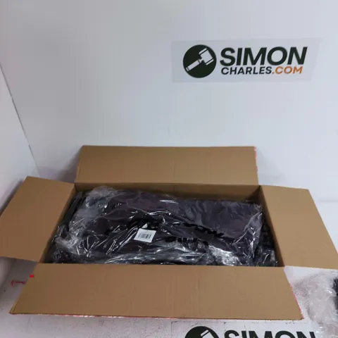 BOX OF APPROXIMATELY 15 ASSORTED CLOTHING ITEMS TO INCLUDE: CROPPED FLEECE SWEATSHIRT M