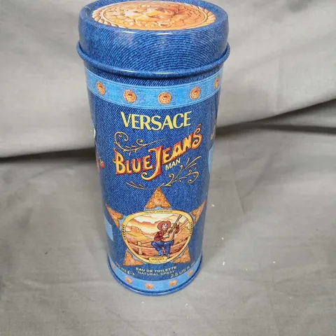 BOXED VERSACE BLUE JEANS MAN EAU DE TOILETTE SPRAY 75ML