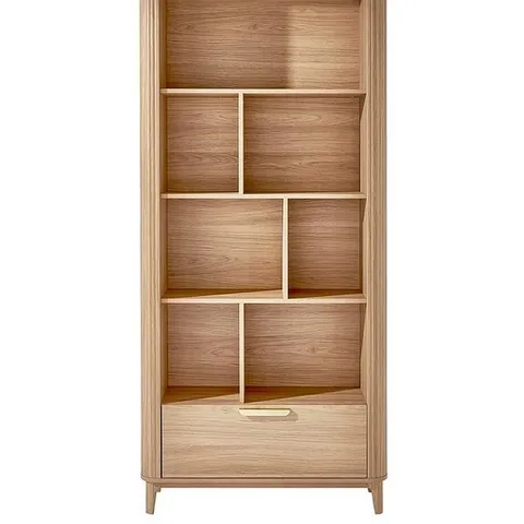 BOXED CARINA BOOKCASE IN OAK (2 BOXES)