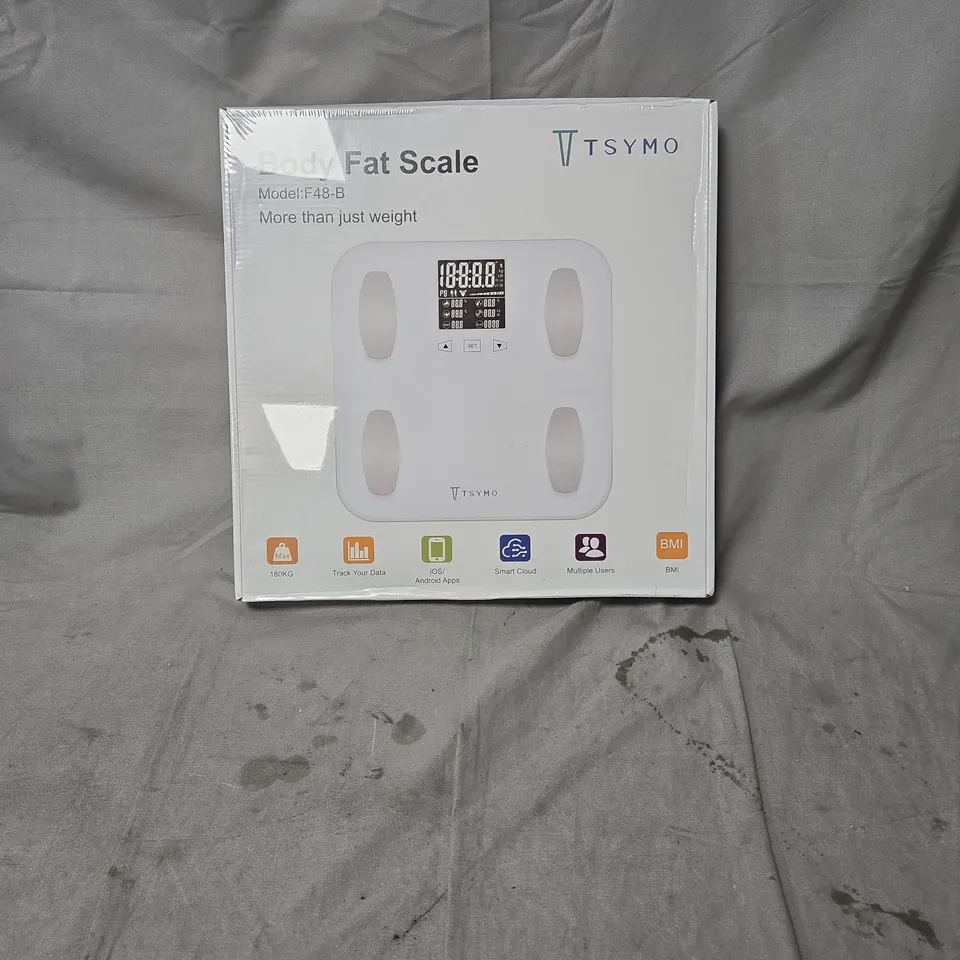TSYMO BODY FAT SCALE – MODEL F48-B (BOXED) 