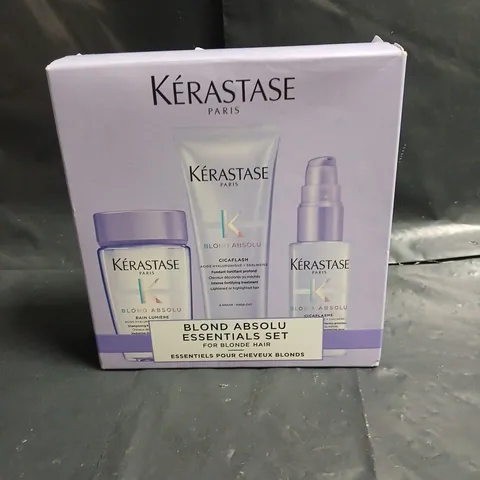 KÉRASTASE BLOND ABSOLU ESSENTIALS SET – FOR BLONDE HAIR (BOXED)