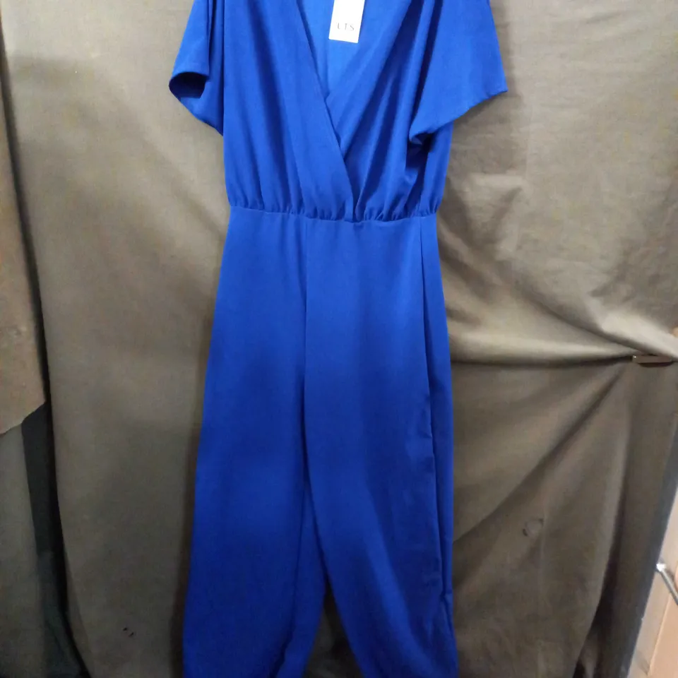 LONG TALL SALLY BODYSUIT DRESS IN BLUE - UK 14-16
