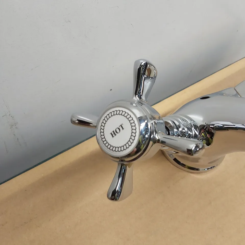 BOXED BRUMA IMPERIAL BASIN MIXER WITH POP-UP WASTE SET - CHROME