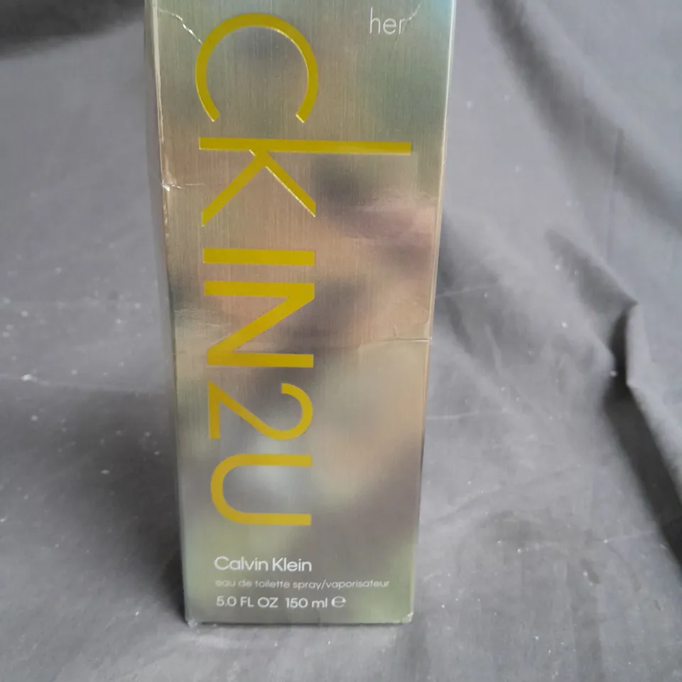 CALVIN KLEIN CK IN2U HER 125ML EAU DE TOILETTE - COLLECTION ONLY  RRP £50