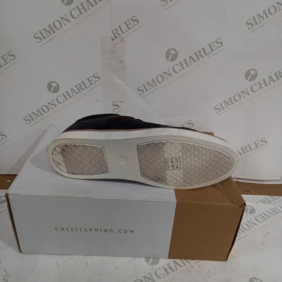 BOXED CALL IT SPRING NAUDIEN SMOOTH MULTICOLOURED TRAINERS - SIZE 7 UK