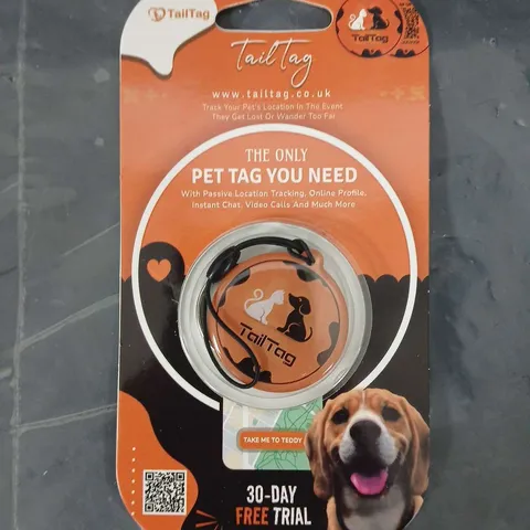 SEALED TAIL TAG PET TRACKING TAG 