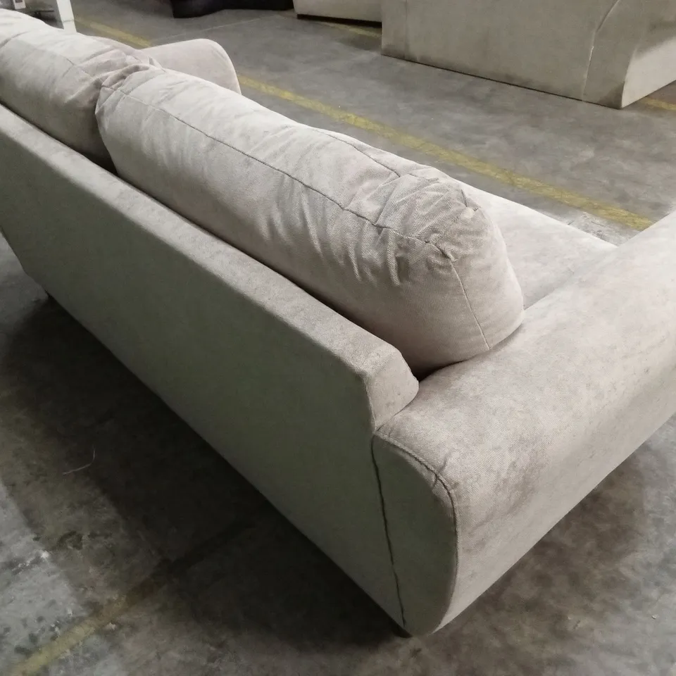 SHAY 3 SEATER FABRIC STANDARD BACK SOFA