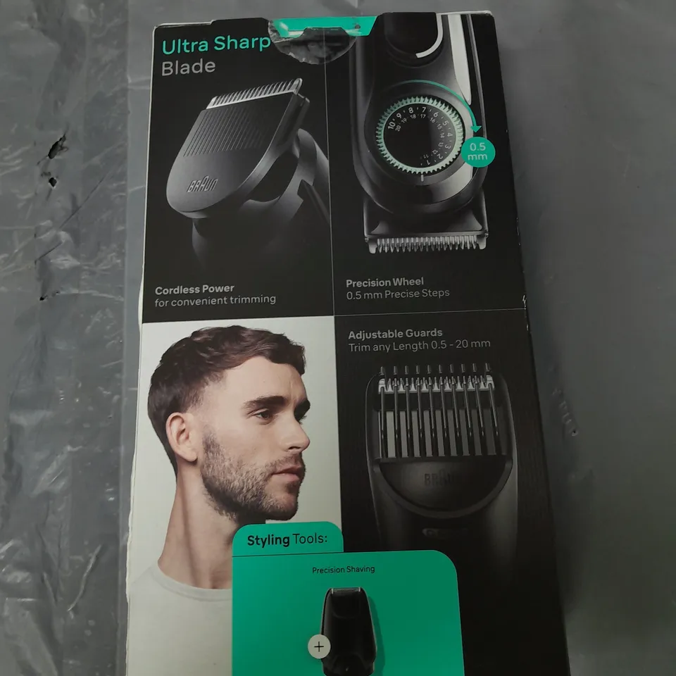 BRAUN SERIES 3 BEARD TRIMMER 