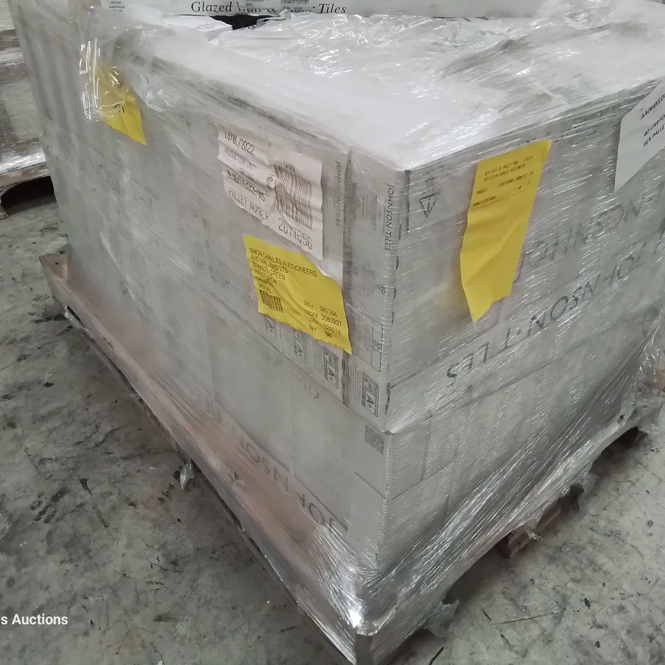 PALLET OF 40 × 5 BRAND NEW JOHNSONS CEDINBURGH GREY TILES EACH 597 × 297 × 10mm