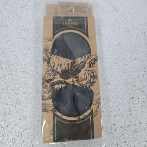 BARBAROSSA BROTHERS CUTLASS WOOD BLACK – 10 EXTRA STAINLESS STEEL BLADES (SKU: CUTL-3)