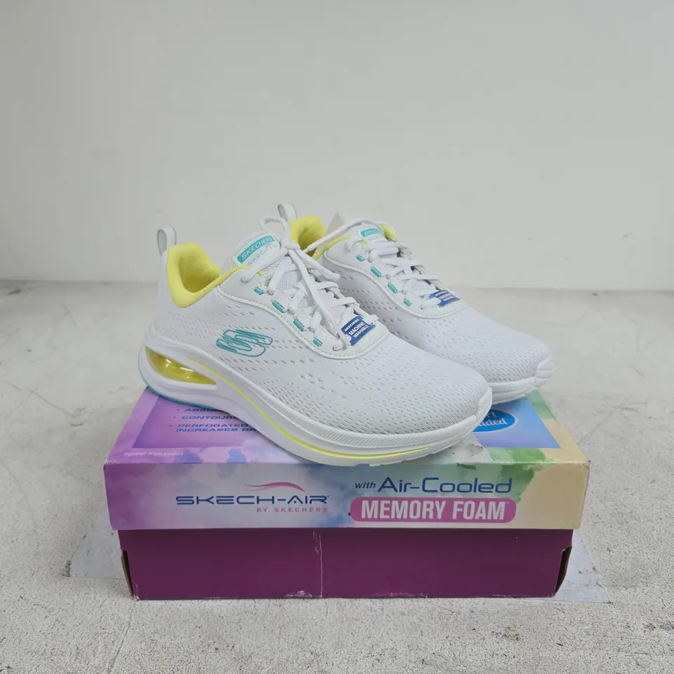 SKECHERS SKECH AIR META AIRED OUT TRAINERS UK 4.5 BOXED