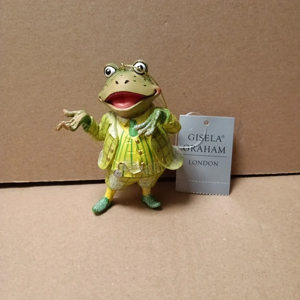 LOT OF 6 AS NEW GISELLA GRAHAM WIND IN THE WILLOWS THEMED HANGING TREE DECORATIONS