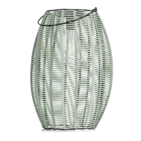 GARDEN STORIES SORBET OUTDOOR COLLECTION MINT 34CM SOLAR GARDEN LIGHT