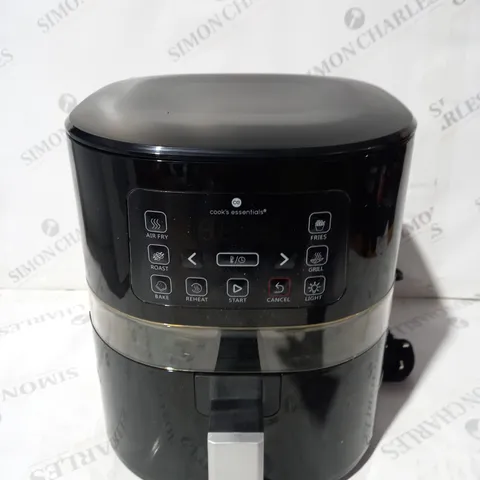 BOXED OUTLET COOK'S ESSENTIALS 4.0L AIR FRYER - BLACK