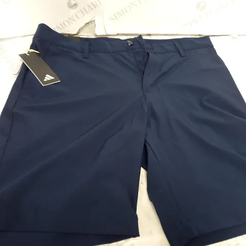 ADIDAS NAVY REGULAR FIT GOLF SHORTS
