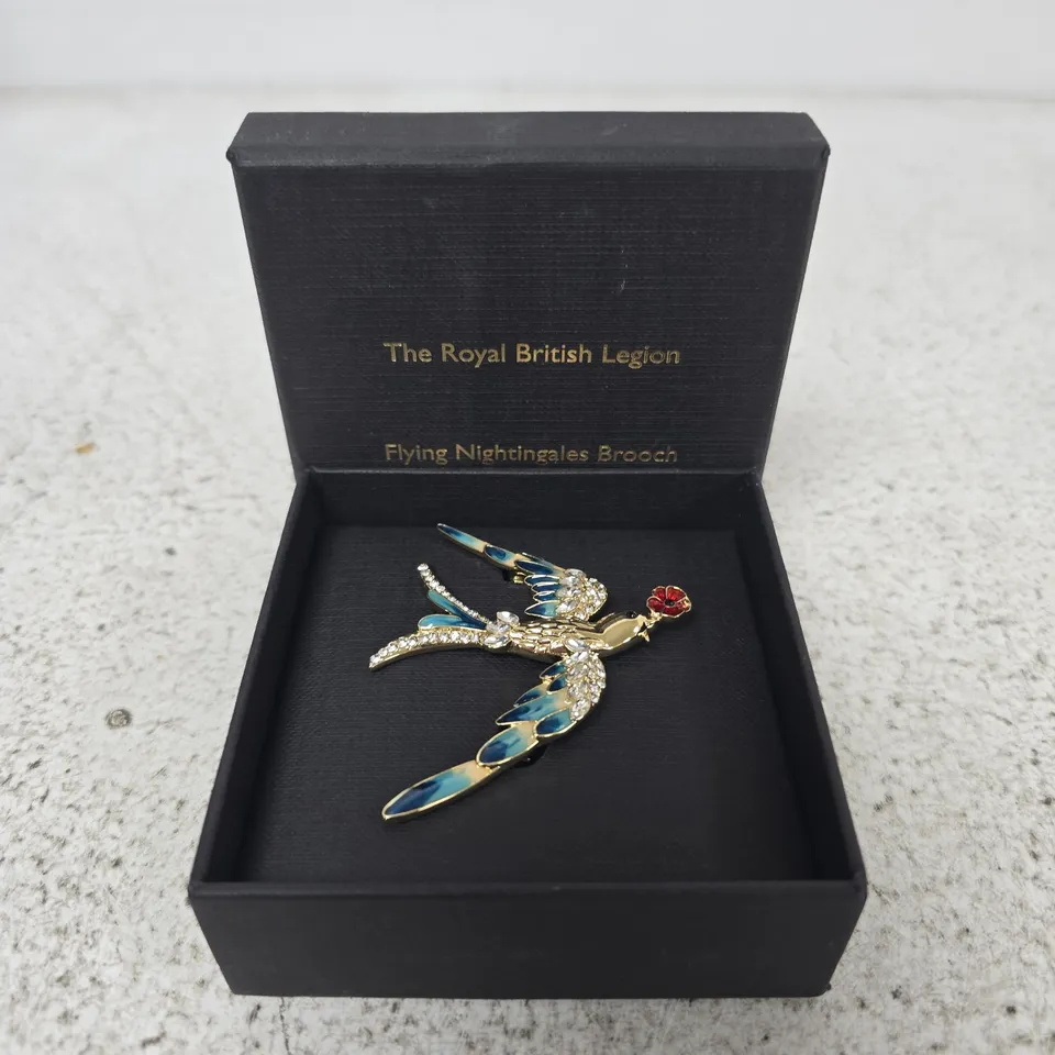 THE ROYAL BRITISH LEGION FLYING NIGHTINGALES BROOCH