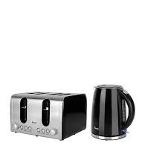 SWAN KETTLE & TOASTER 4-SLICE TWIN PACK