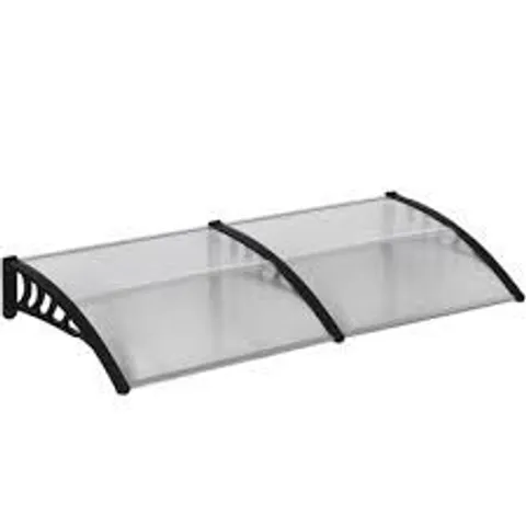 BOXED DAKOTA FIELDS 303CM W × 96CM D CLEAR COVER RETRACTABLE DOOR