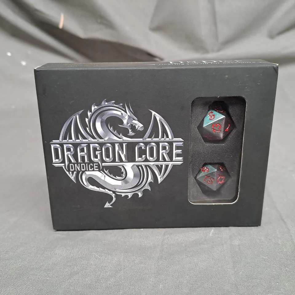 DRAGON CORE - METAL RPG DICE SET