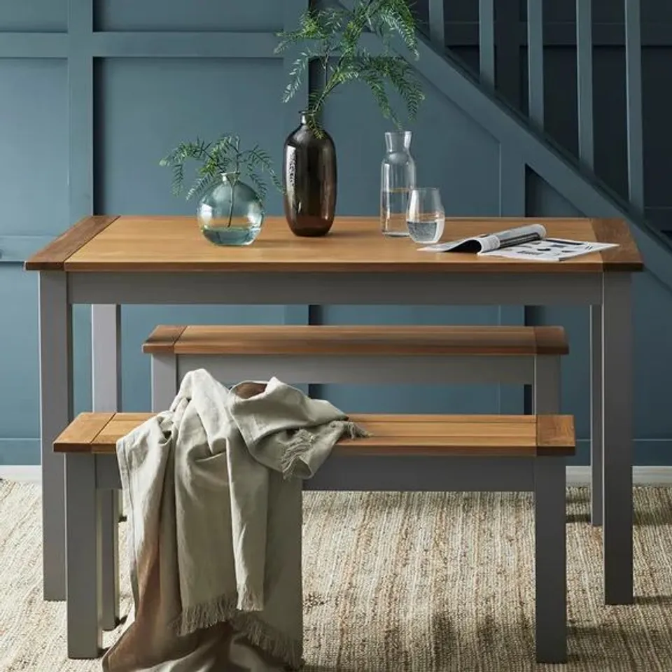 CLIFFORD BENCH SET GREY