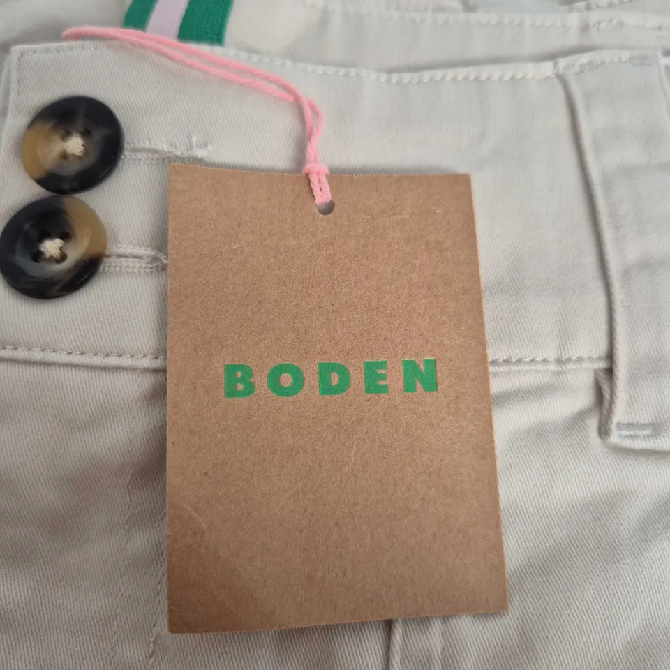 BODEN WOMEN'S STRAIGHT LEG CHINO TROUSERS – UK 8 (8P)