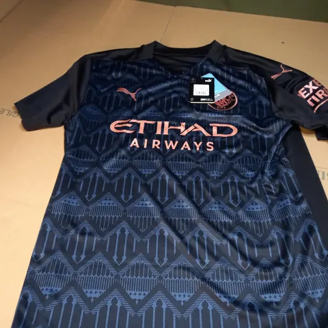 PUMA MANCHESTER CITY AWAY SHIRT REPLICA REGULAR FIT - L