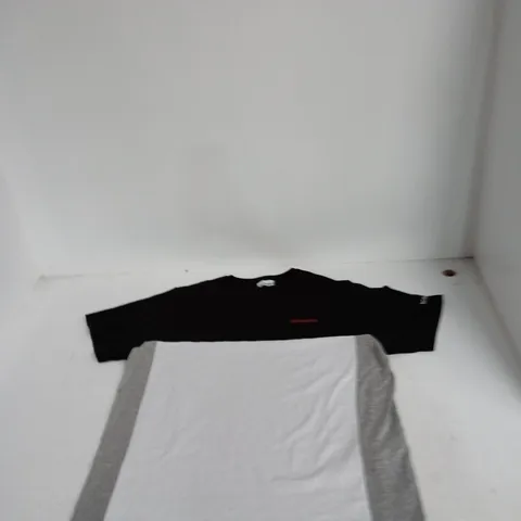 COLUMBIA SPORTSWEAR RAGLAN TOP – BLACK WITH GREY SLEEVES, XL (MEN'S)