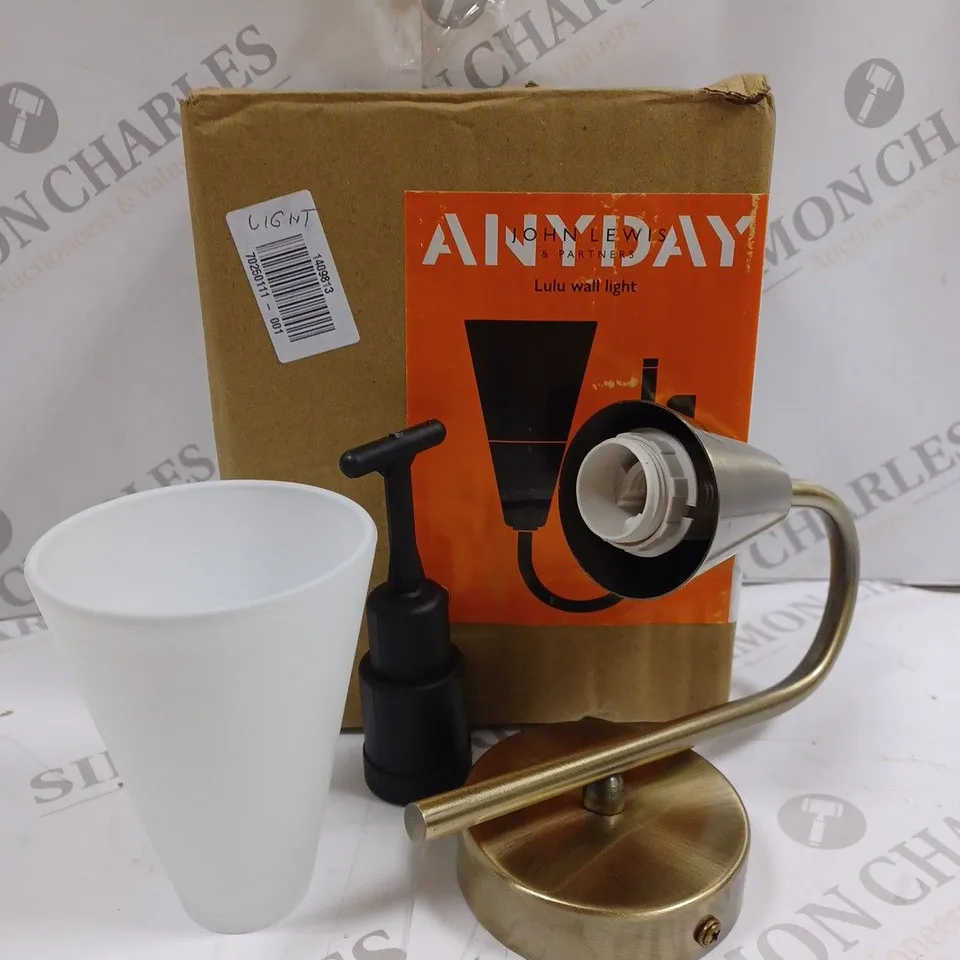 JOHN LEWIS LULU WALL LIGHT 