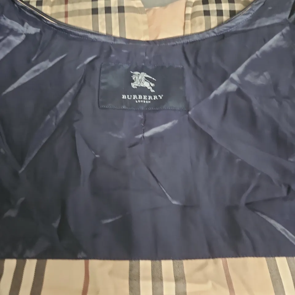 BURBERRY LONDON QUILTED CHECK GILET - SIZE UNSPECIFIED