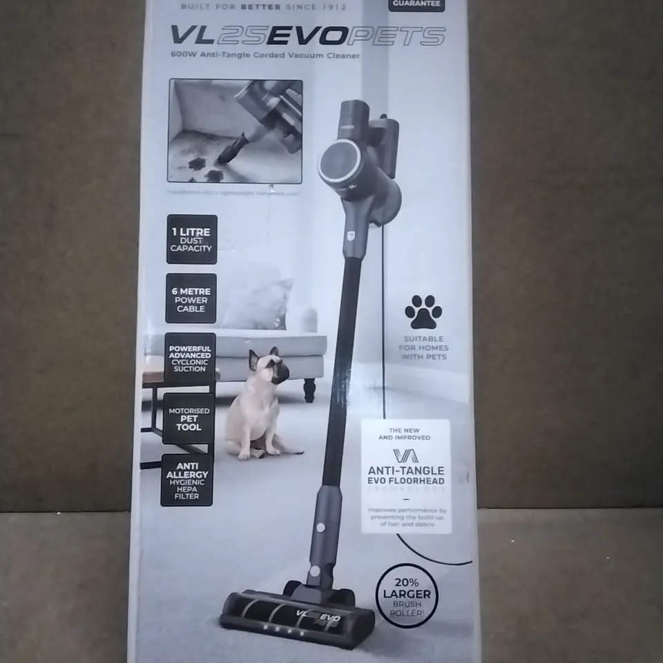 BOXED TOWER VL25 EVO PETS CORDED VACUUM CLEANER, MODEL T513007