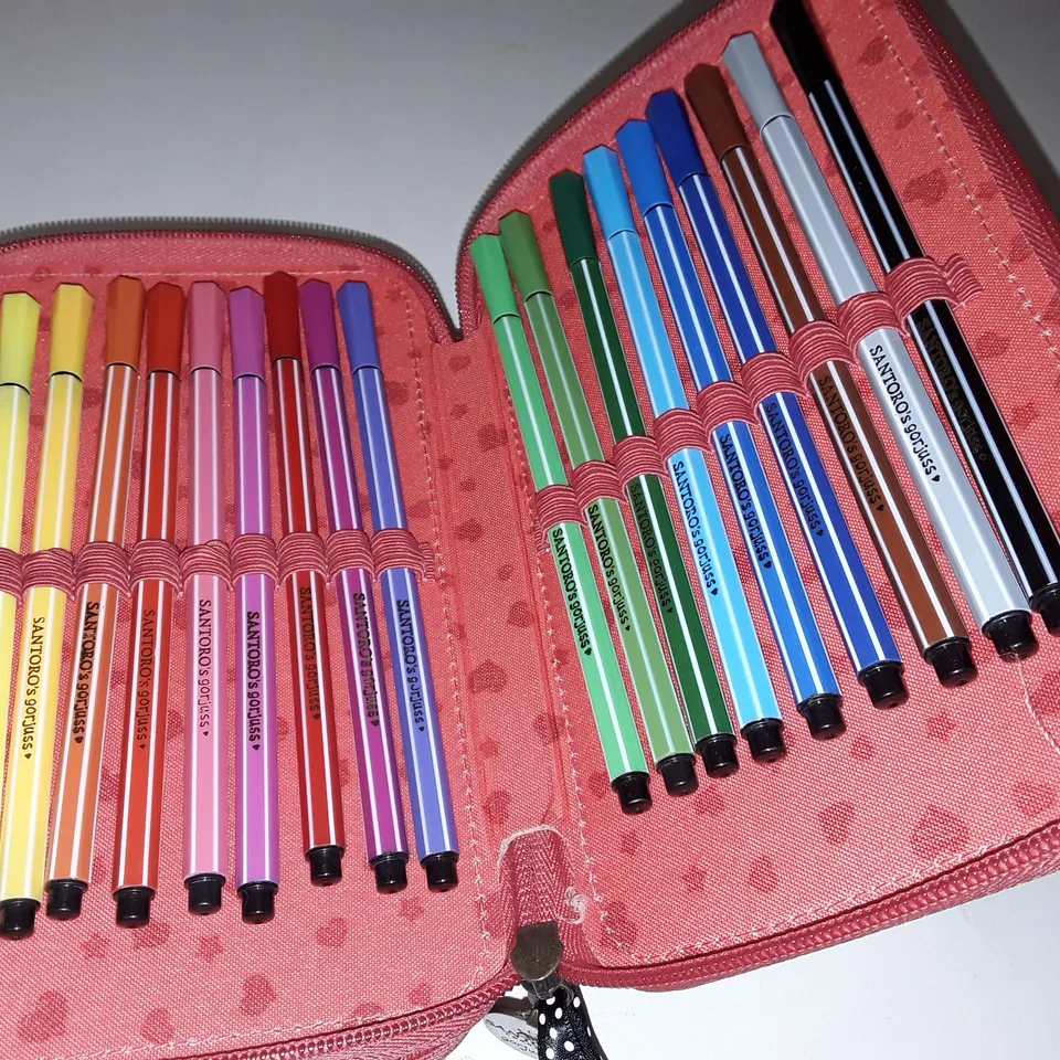 SANTORO PENCIL CASE WITH STATIONERY