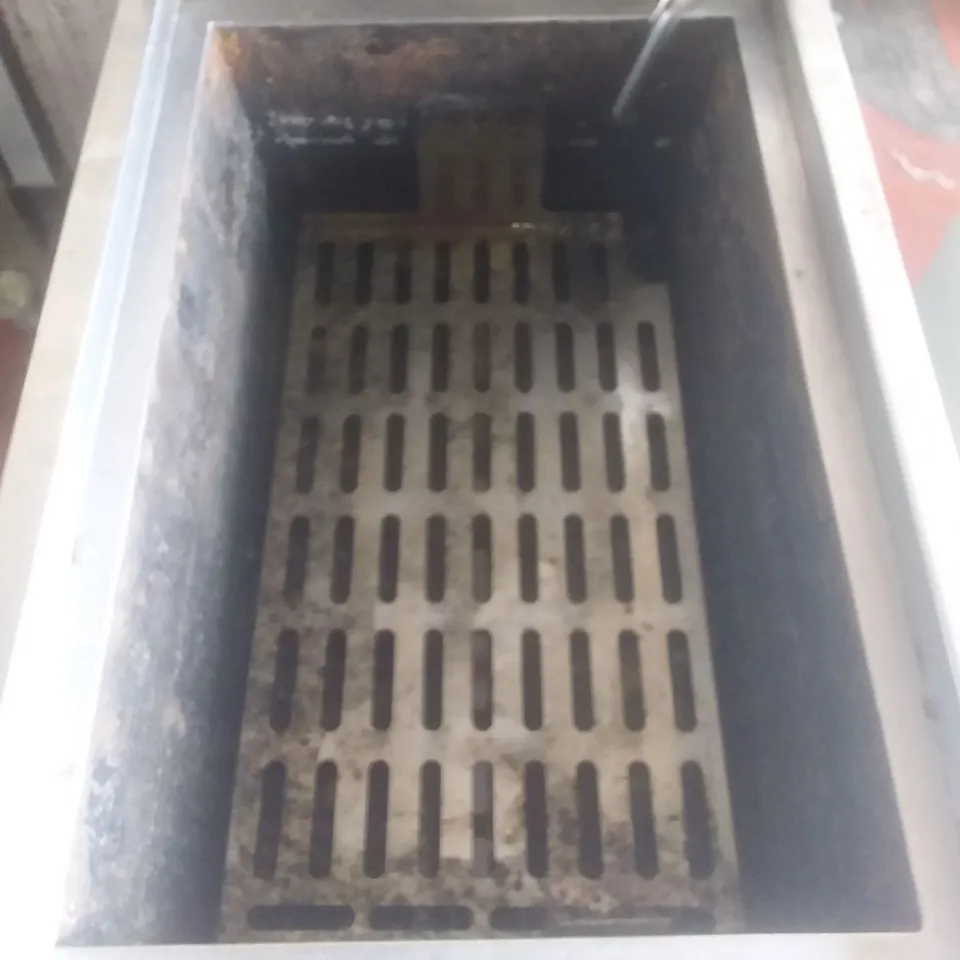 FALCON STAINLESS STEEL SINGLE BASKET DEEP FAT FRYER