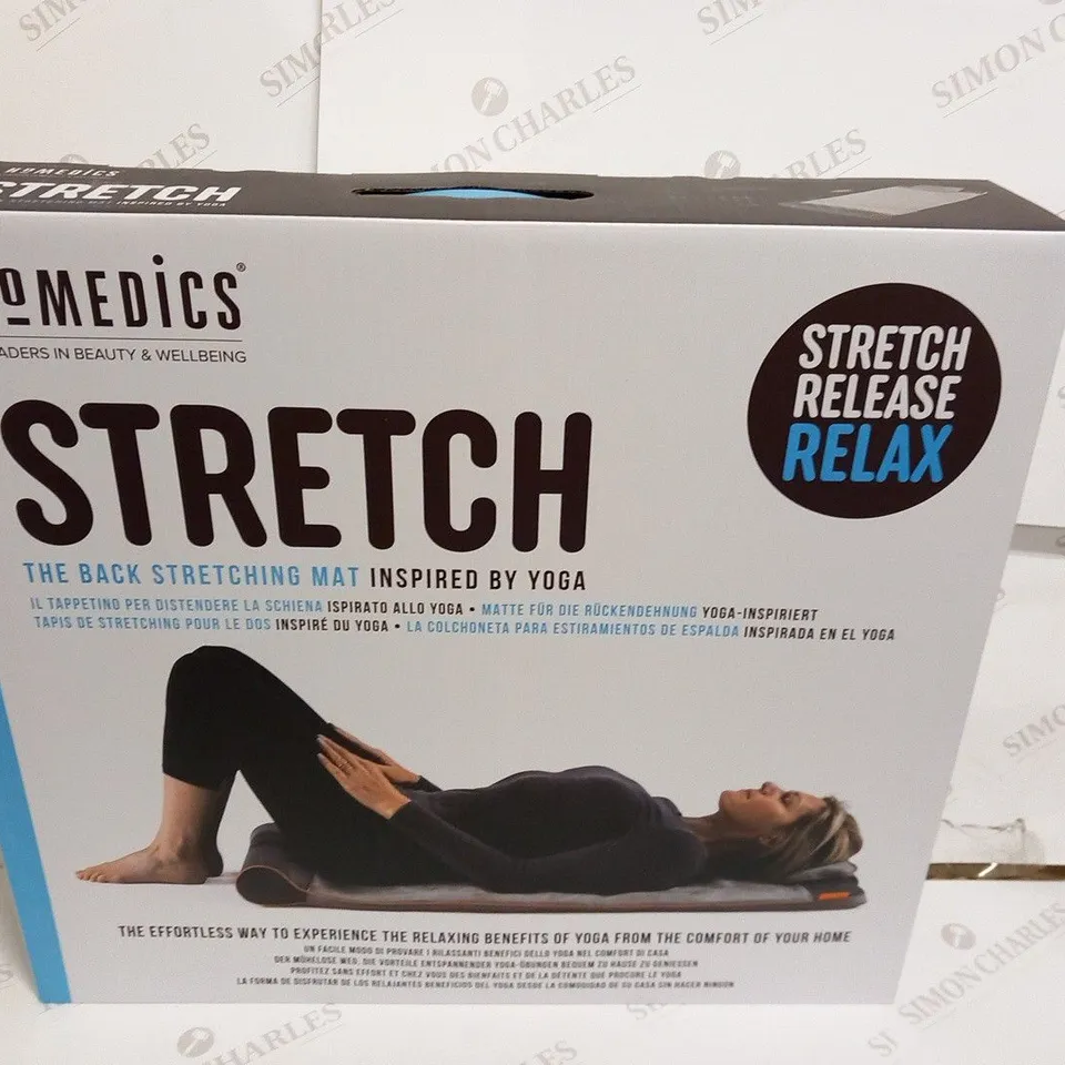 BOXED HOMEDICS STRETCH THE BACK STRETCHING MAT INSPIRED BY YOGA YMM-1500-EU