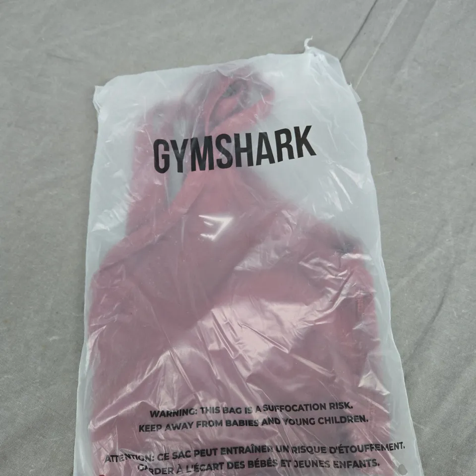 BAGGED GYMSHARK STRAP FEATURE SPORTS BRA - LARGE 