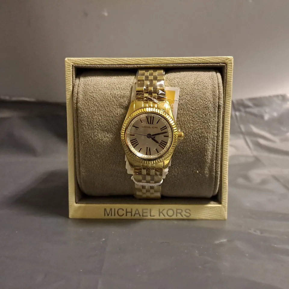 MICHAEL KORS MK3229 GOLD WRISTWATCH FOR WOMEN