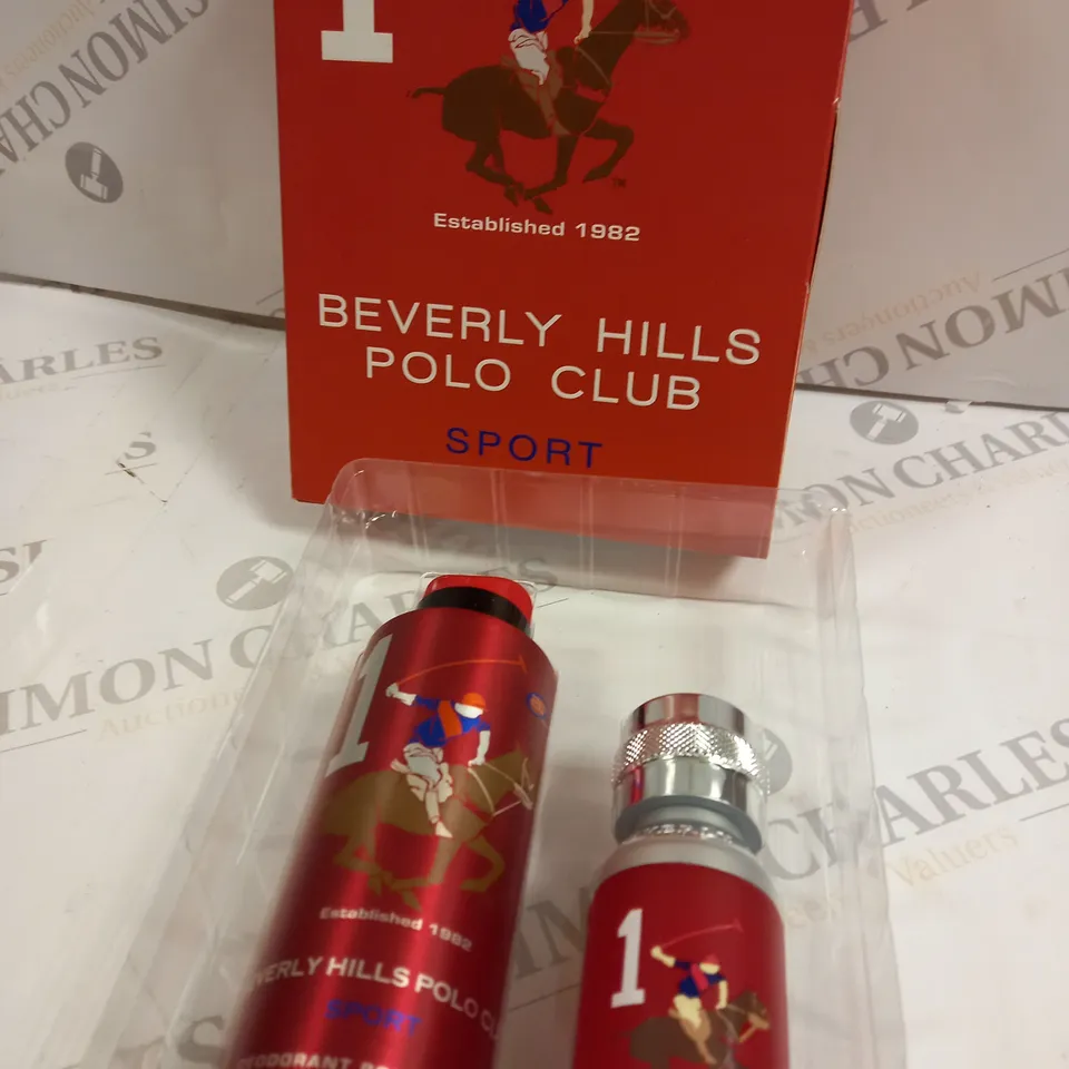 BEVERLY HILLS POLO CLUB SPORT 1 EAU DE TOILETTE GIFT FOR MEN 100ML