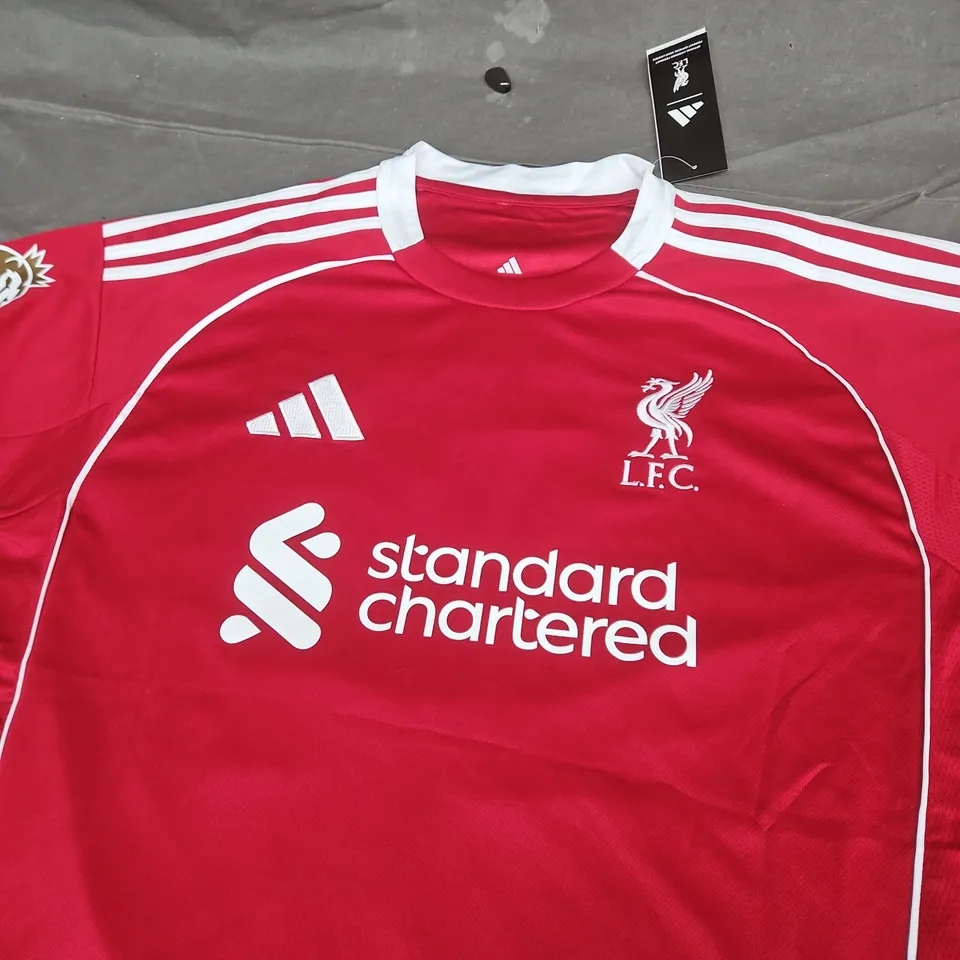 LIVERPOOL FC HOME SHIRT – MOHAMED SALAH 11 - SIZE XL
