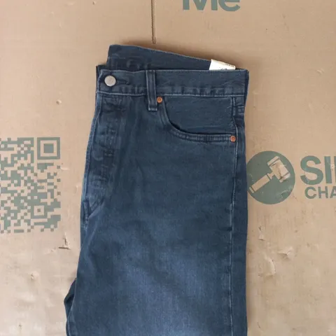 LEVI'S 501 ORIGINAL JEANS IN DARK BLUE SIZE 34/34