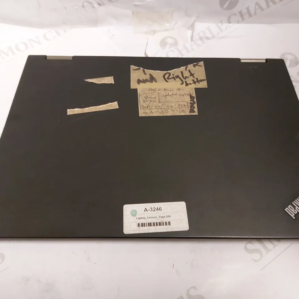 LENOVO THINKPAD YOGA 260 LAPTOP  - BLACK 