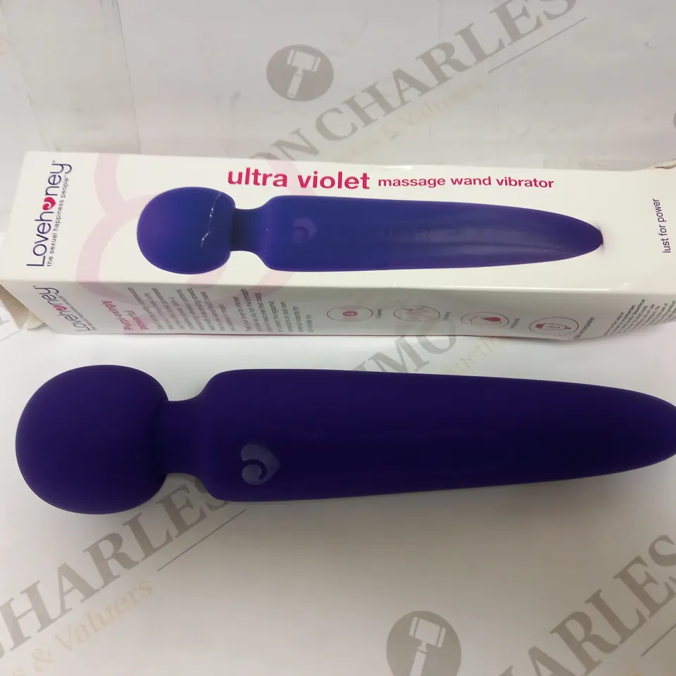 LOVEHONEY ULTRA VIOLET MASSAGE WAND VIBRATOR